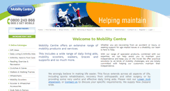 Desktop Screenshot of mobilitycentre.co.nz